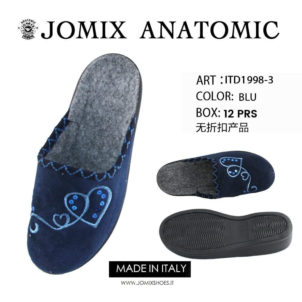 Pantofole Da Donna Made In Italy Itd1998 - 3 - Fornitura all'ingrosso di Pantofole Donna da Jomix Shoes B2B