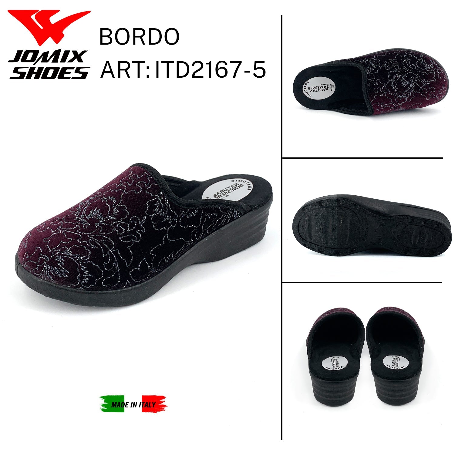 Pantofole Da Donna Made In Italy ITD2167 - 5 - Fornitura all'ingrosso di Pantofole Donna da Jomix Shoes B2B