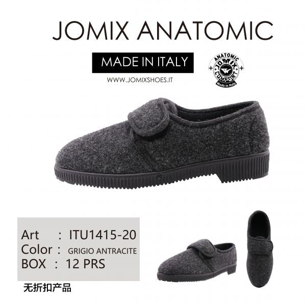 Pantofole Da Uomo Made In Italy ITU1415 - 20 - Fornitura all'ingrosso di Pantofole Uomo da Jomix Shoes B2B