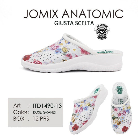 Pantofole da donna sanitarie Made in Italy Jomix Shoes ITD1490-13