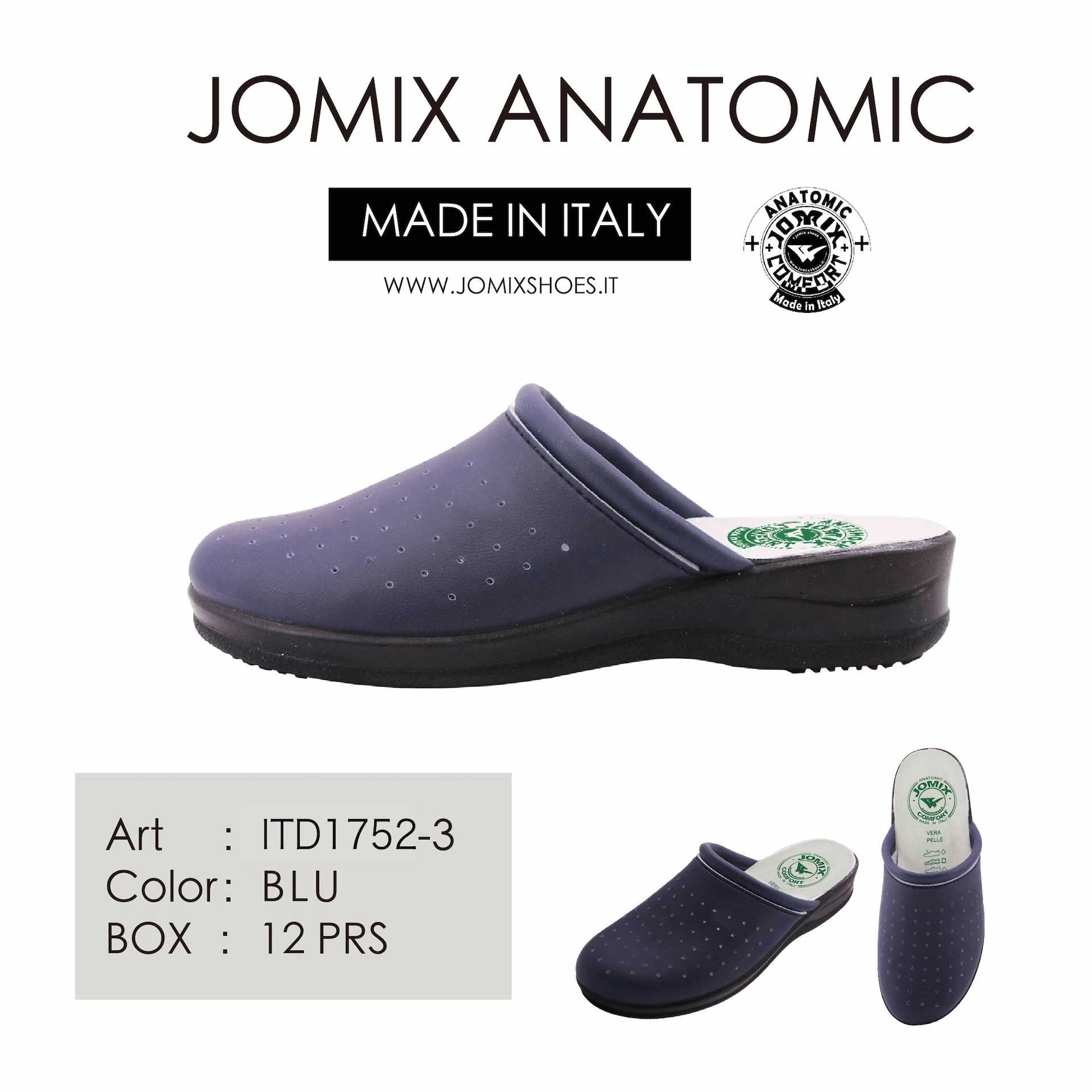 Pantofole da donna sanitarie Made in Italy Jomix Shoes ITD1752-3