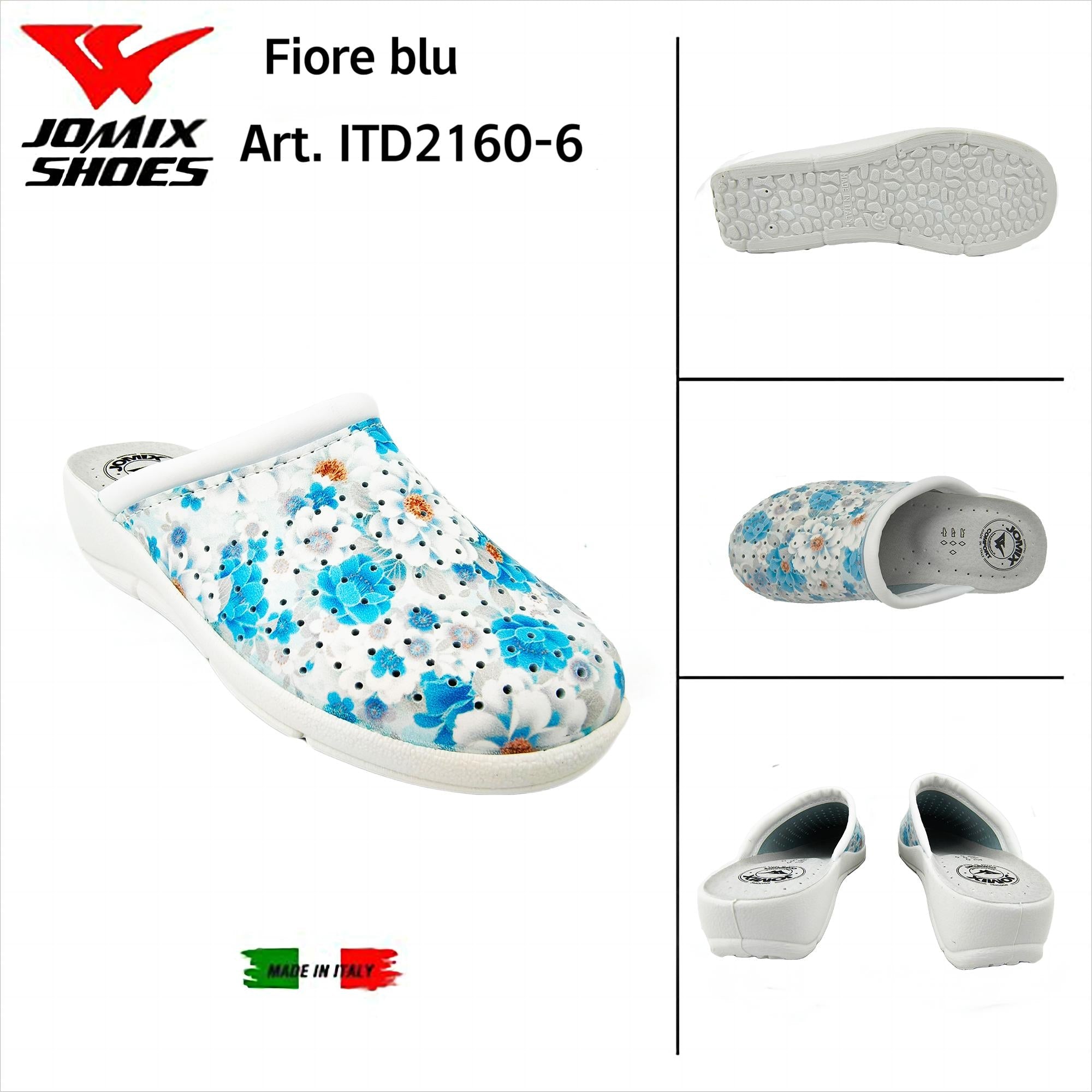 Pantofole da donna sanitarie Made in Italy Jomix Shoes ITD2160 - 6 - Fornitura all'ingrosso di Sanitarie da Jomix Shoes B2B