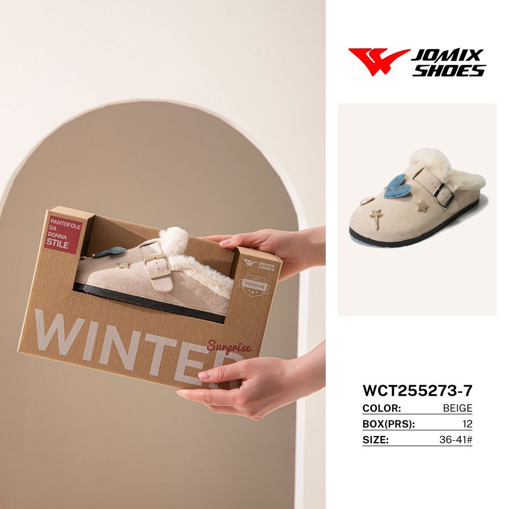 Pantofole da Donna WCT255273 - 7 - Fornitura all'ingrosso di Pantofole Donna da Jomix Shoes B2B