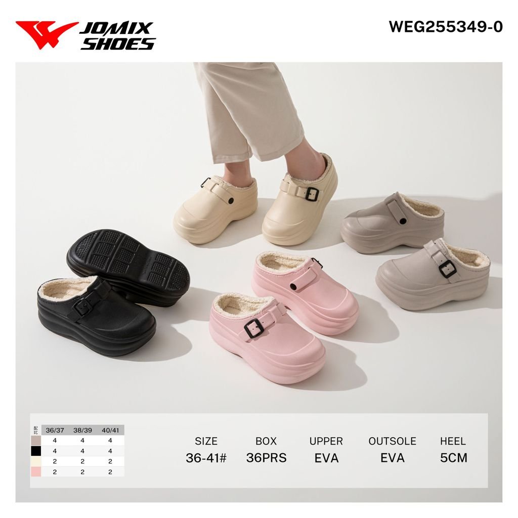 Pantofole da Donna WEG255349 - 0 - Fornitura all'ingrosso di Pantofole Donna da Jomix Shoes B2B