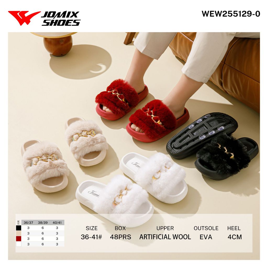 Pantofole da Donna WEW255129 - 0 - Fornitura all'ingrosso di Pantofole Donna da Jomix Shoes B2B