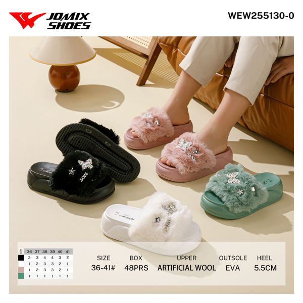 Pantofole da Donna WEW255130 - 0 - Fornitura all'ingrosso di Pantofole Donna da Jomix Shoes B2B
