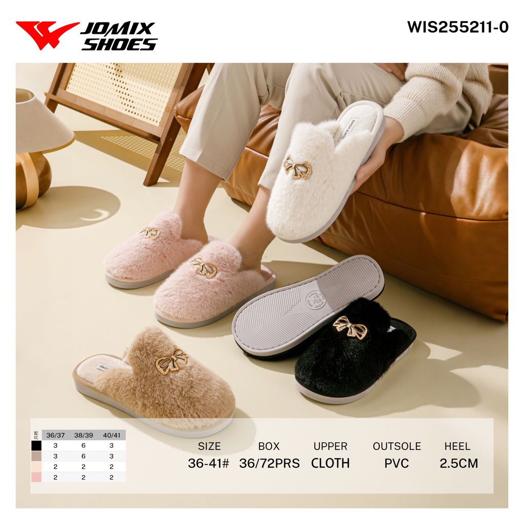 Pantofole da Donna WIS255211 - 0 - Fornitura all'ingrosso di Pantofole Donna da Jomix Shoes B2B