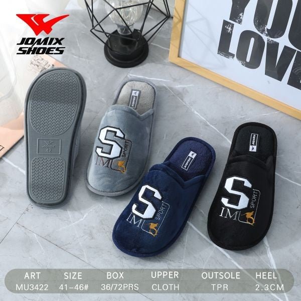 Pantofole da uomo invernali Jomix Shoes MU3422 - Fornitura all'ingrosso di Pantofole Uomo da Jomix Shoes B2B