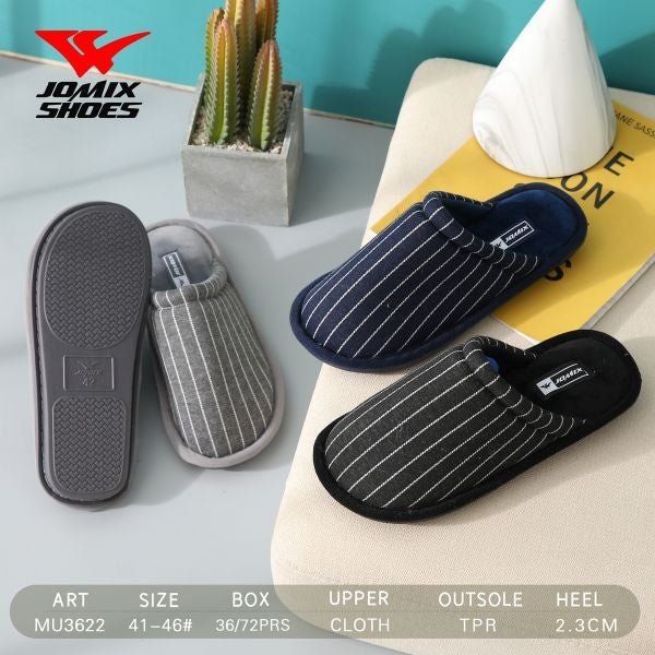 Pantofole da uomo invernali Jomix Shoes MU3622 - Fornitura all'ingrosso di Pantofole Uomo da Jomix Shoes B2B