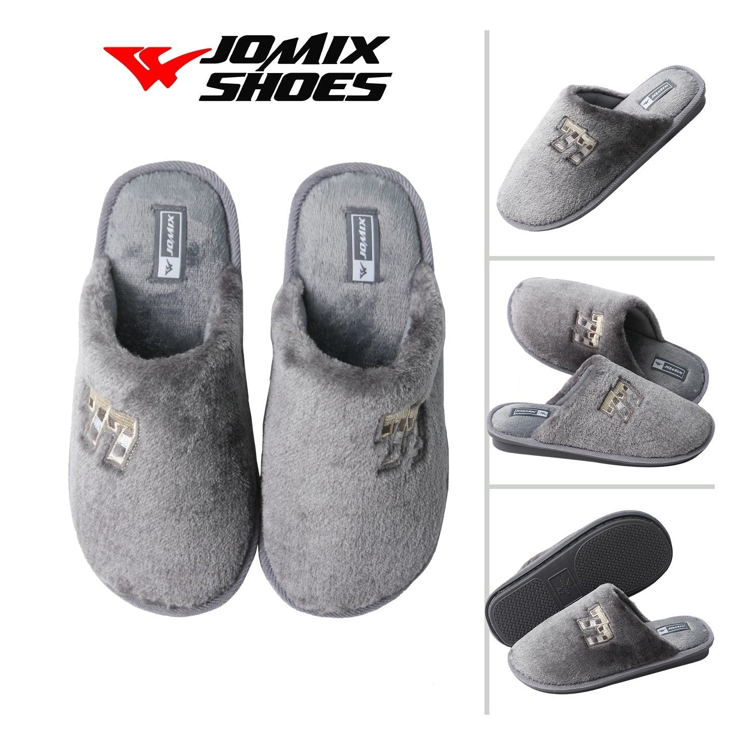 Pantofole da uomo invernali Jomix Shoes MU6020 - 4 - Fornitura all&#39;ingrosso di Pantofole Uomo da Jomix Shoes B2B