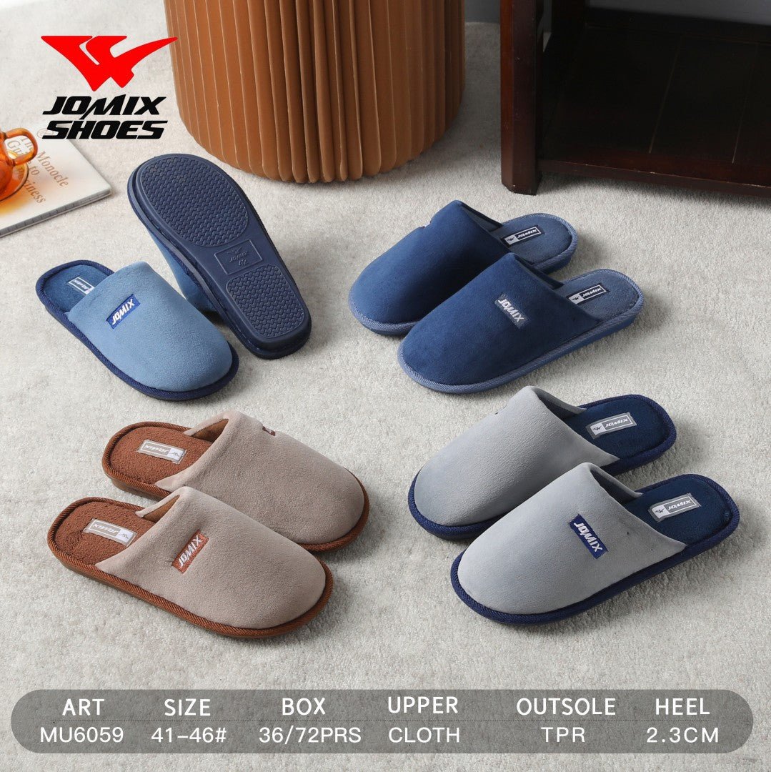 Pantofole da uomo invernali Jomix Shoes MU6059 - Fornitura all'ingrosso di Pantofole Uomo da Jomix Shoes B2B