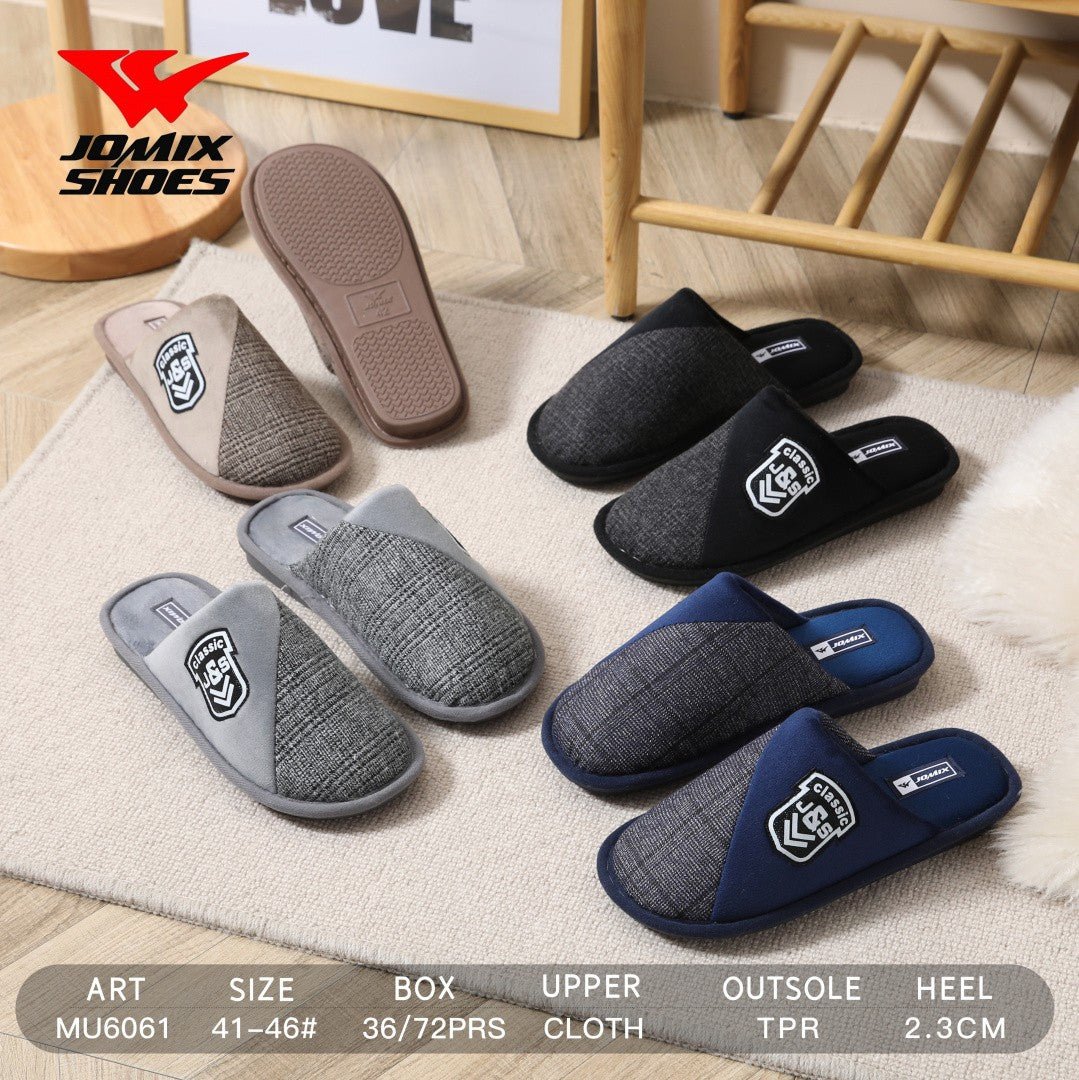 Pantofole da uomo invernali Jomix Shoes MU6061 - Fornitura all'ingrosso di Pantofole Uomo da Jomix Shoes B2B