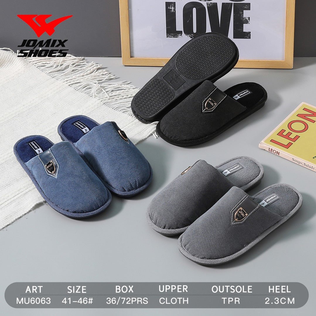 Pantofole da uomo invernali Jomix Shoes MU6063 - Fornitura all'ingrosso di Pantofole Uomo da Jomix Shoes B2B