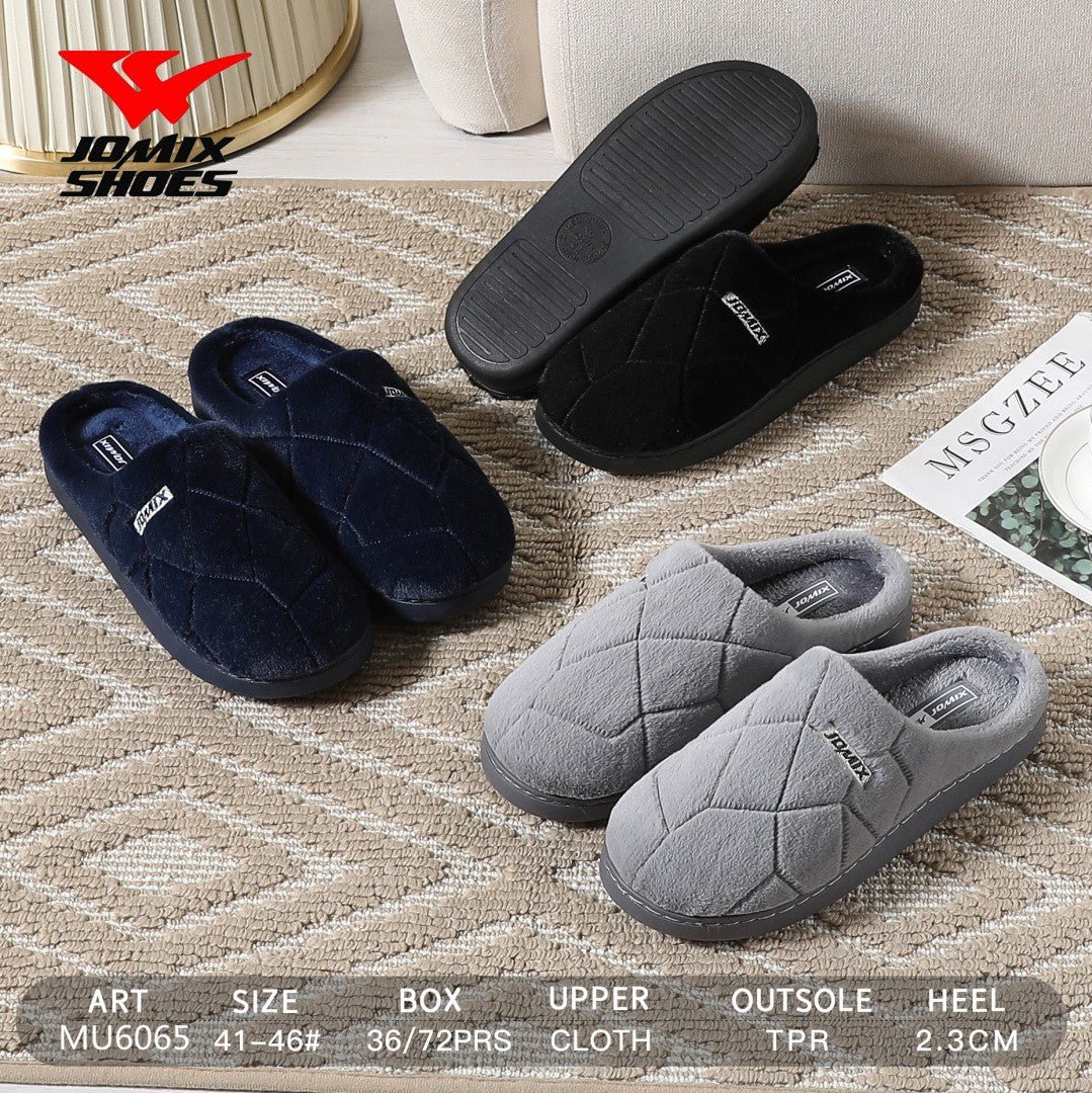Pantofole da uomo invernali Jomix Shoes MU6065 - Fornitura all&#39;ingrosso di Pantofole Uomo da Jomix Shoes B2B