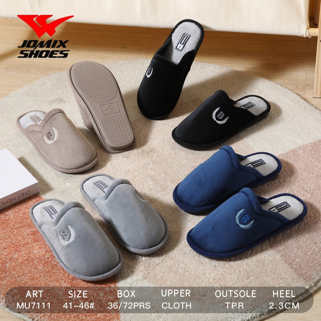 Pantofole da uomo invernali Jomix Shoes MU7111 - Fornitura all&#39;ingrosso di Pantofole Uomo da Jomix Shoes B2B
