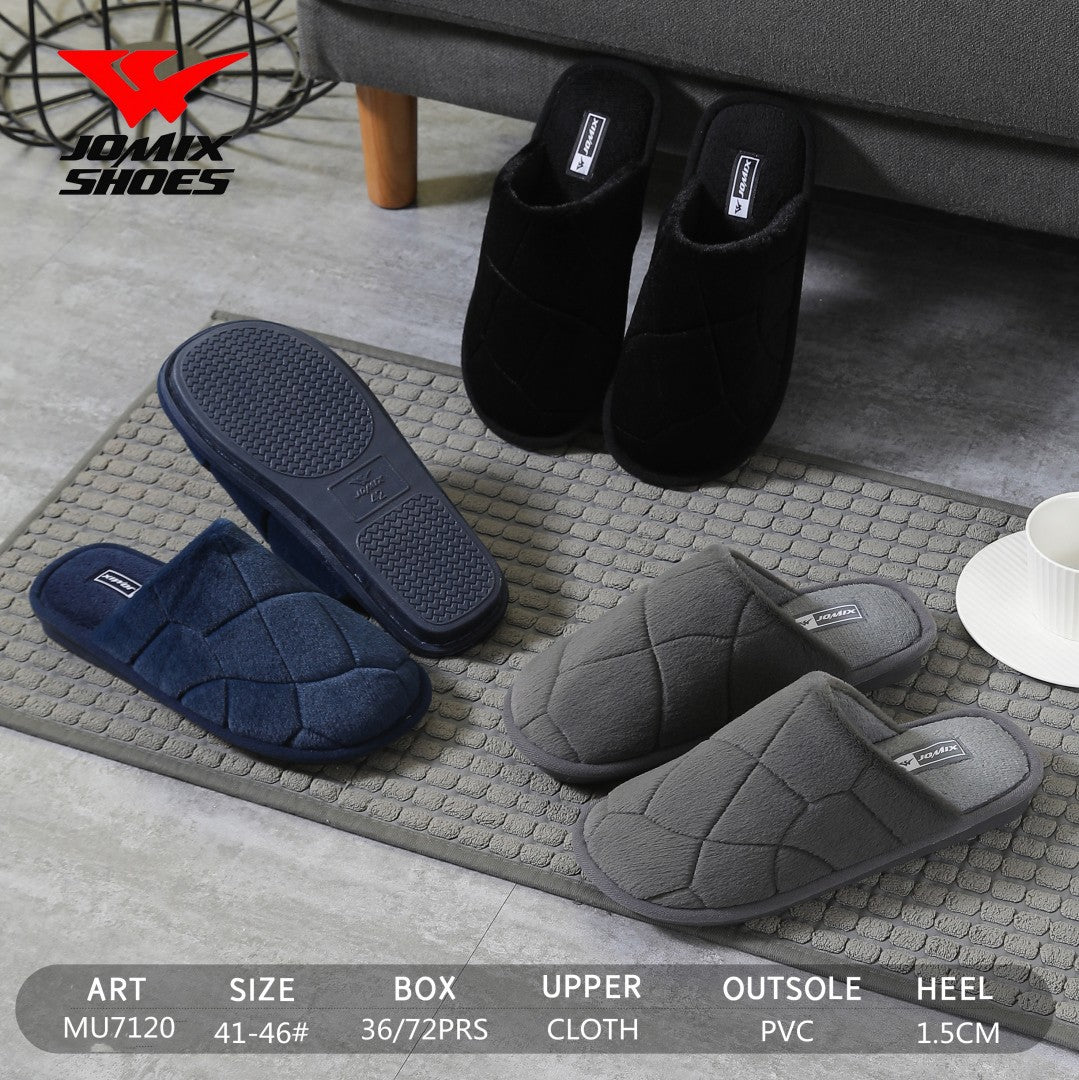 Pantofole da uomo invernali Jomix Shoes MU7120 - Fornitura all&#39;ingrosso di Pantofole Uomo da Jomix Shoes B2B