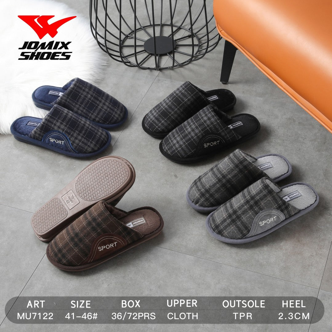 Pantofole da uomo invernali Jomix Shoes MU7122 - Fornitura all'ingrosso di Pantofole Uomo da Jomix Shoes B2B