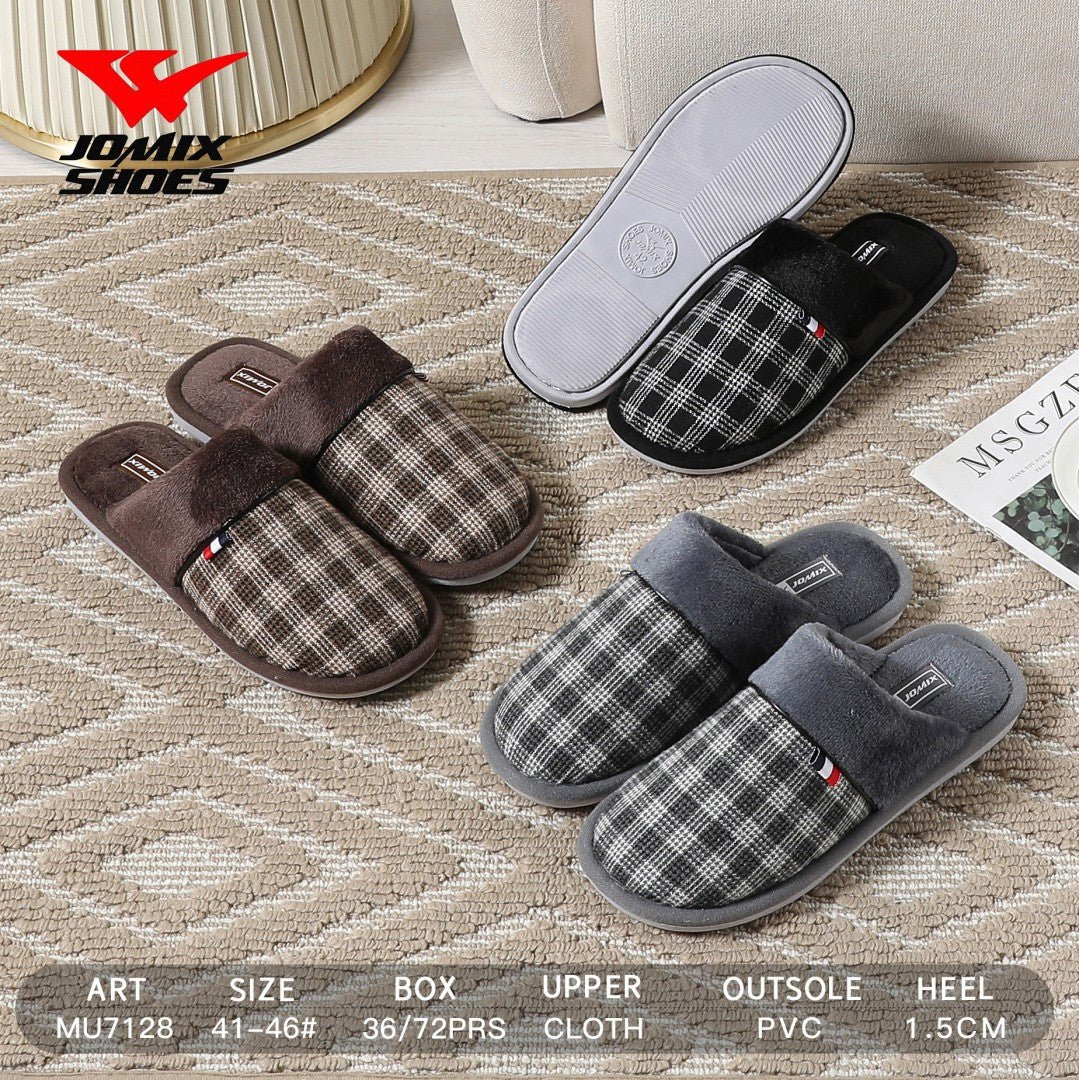 Pantofole da uomo invernali Jomix Shoes MU7128 - Fornitura all'ingrosso di Pantofole Uomo da Jomix Shoes B2B