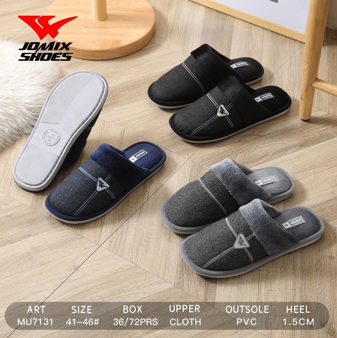 Pantofole da uomo invernali Jomix Shoes MU7131 - Fornitura all'ingrosso di Pantofole Uomo da Jomix Shoes B2B