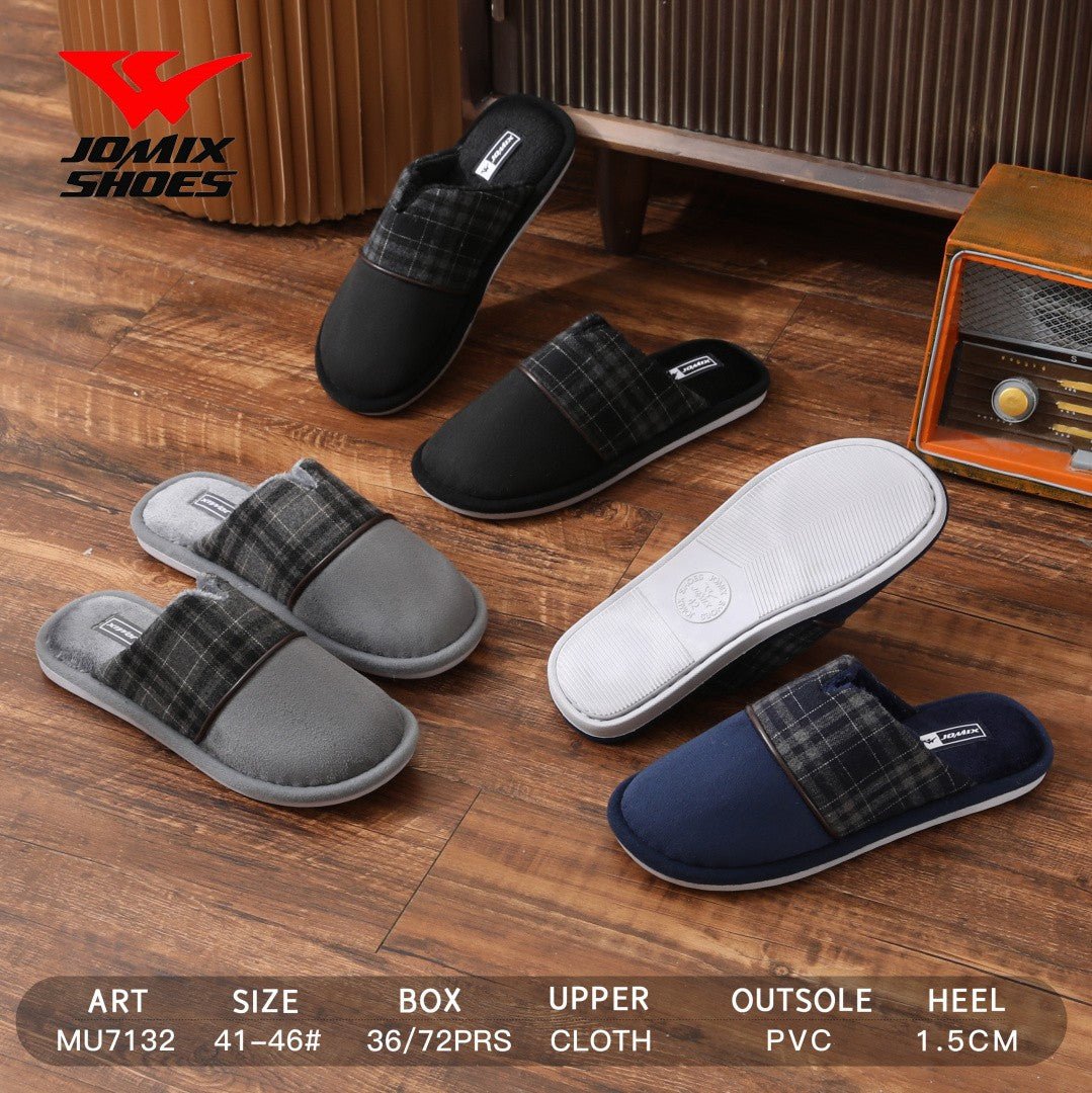 Pantofole da uomo invernali Jomix Shoes MU7132 - Fornitura all'ingrosso di Pantofole Uomo da Jomix Shoes B2B