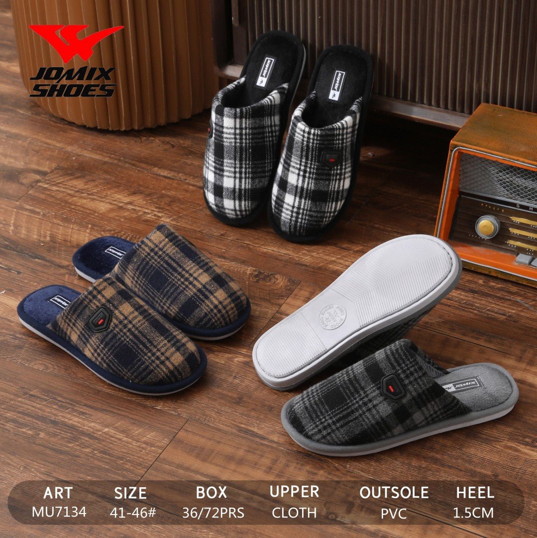 Pantofole da uomo invernali Jomix Shoes MU7134 - Fornitura all&#39;ingrosso di Pantofole Uomo da Jomix Shoes B2B