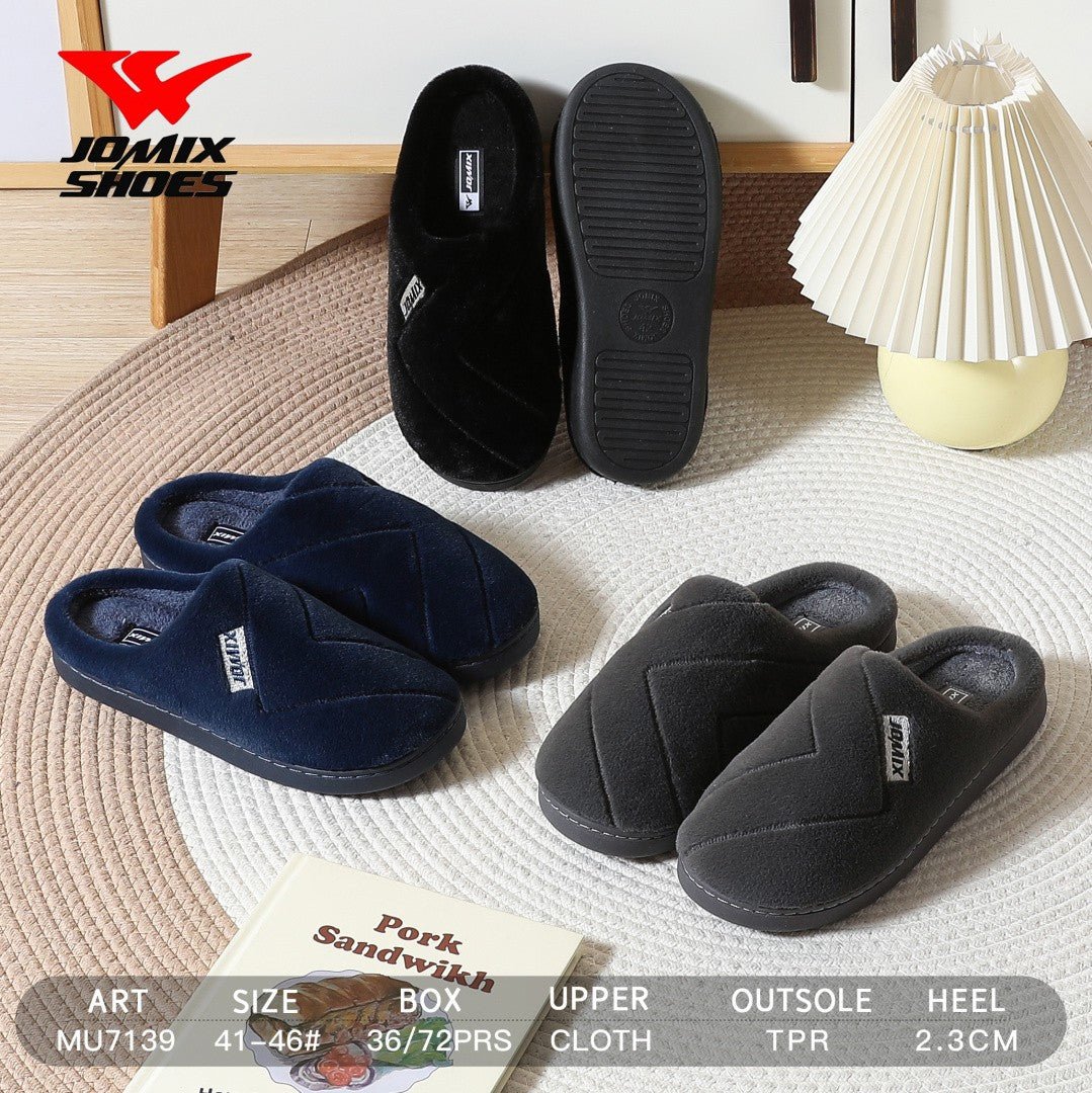 Pantofole da uomo invernali Jomix Shoes MU7139 - Fornitura all&#39;ingrosso di Pantofole Uomo da Jomix Shoes B2B