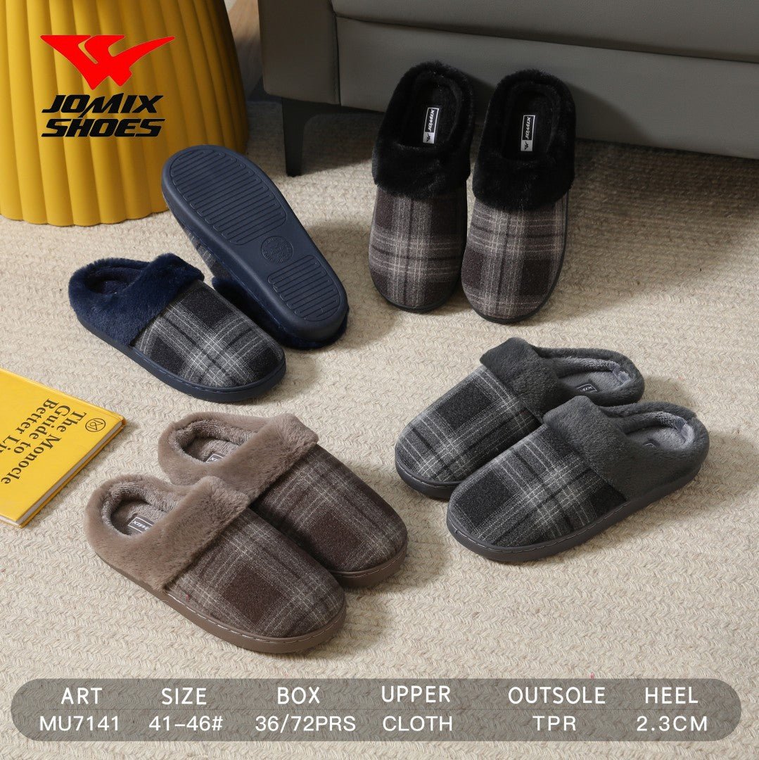 Pantofole da uomo invernali Jomix Shoes MU7141 - Fornitura all'ingrosso di Pantofole Uomo da Jomix Shoes B2B