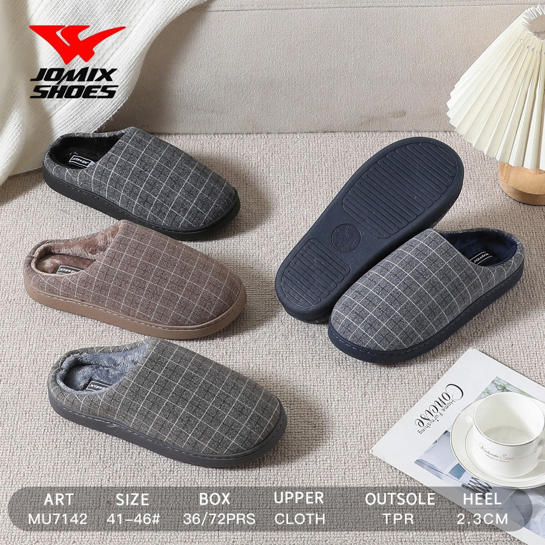 Pantofole da uomo invernali Jomix Shoes MU7142 - Fornitura all&#39;ingrosso di Pantofole Uomo da Jomix Shoes B2B