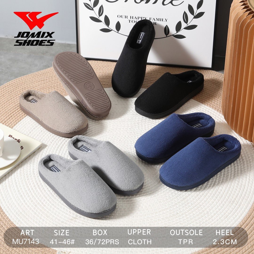 Pantofole da uomo invernali Jomix Shoes MU7143 - Fornitura all'ingrosso di Pantofole Uomo da Jomix Shoes B2B