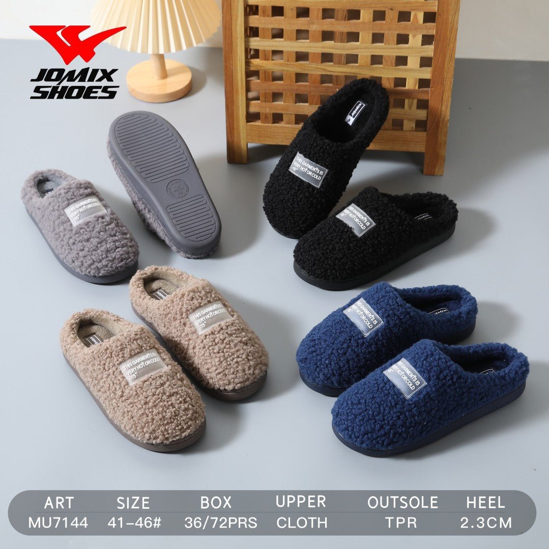 Pantofole da uomo invernali Jomix Shoes MU7144 - Fornitura all&#39;ingrosso di Pantofole Uomo da Jomix Shoes B2B