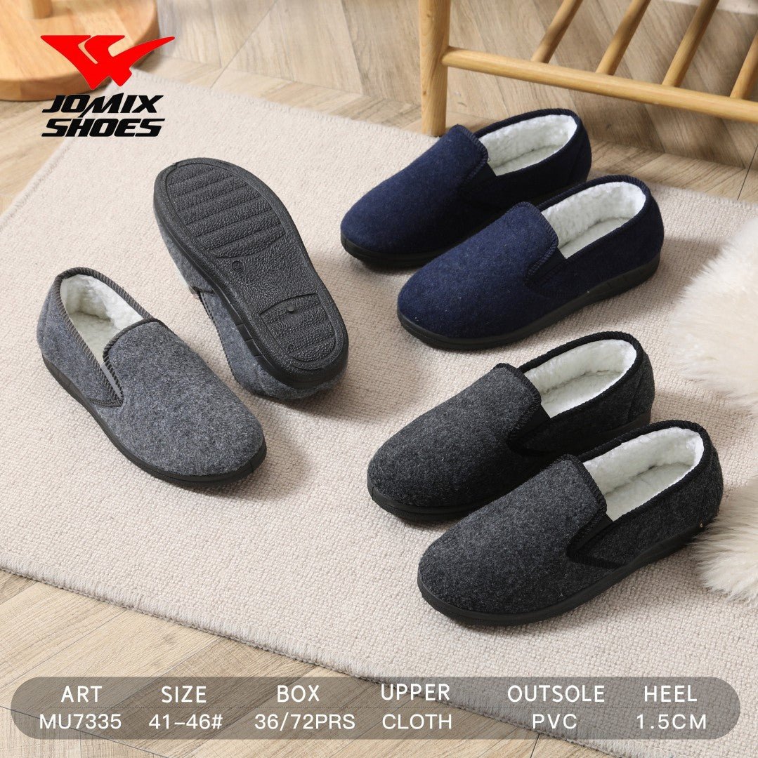 Pantofole da uomo invernali Jomix Shoes MU7335 - Fornitura all&#39;ingrosso di Pantofole Uomo da Jomix Shoes B2B