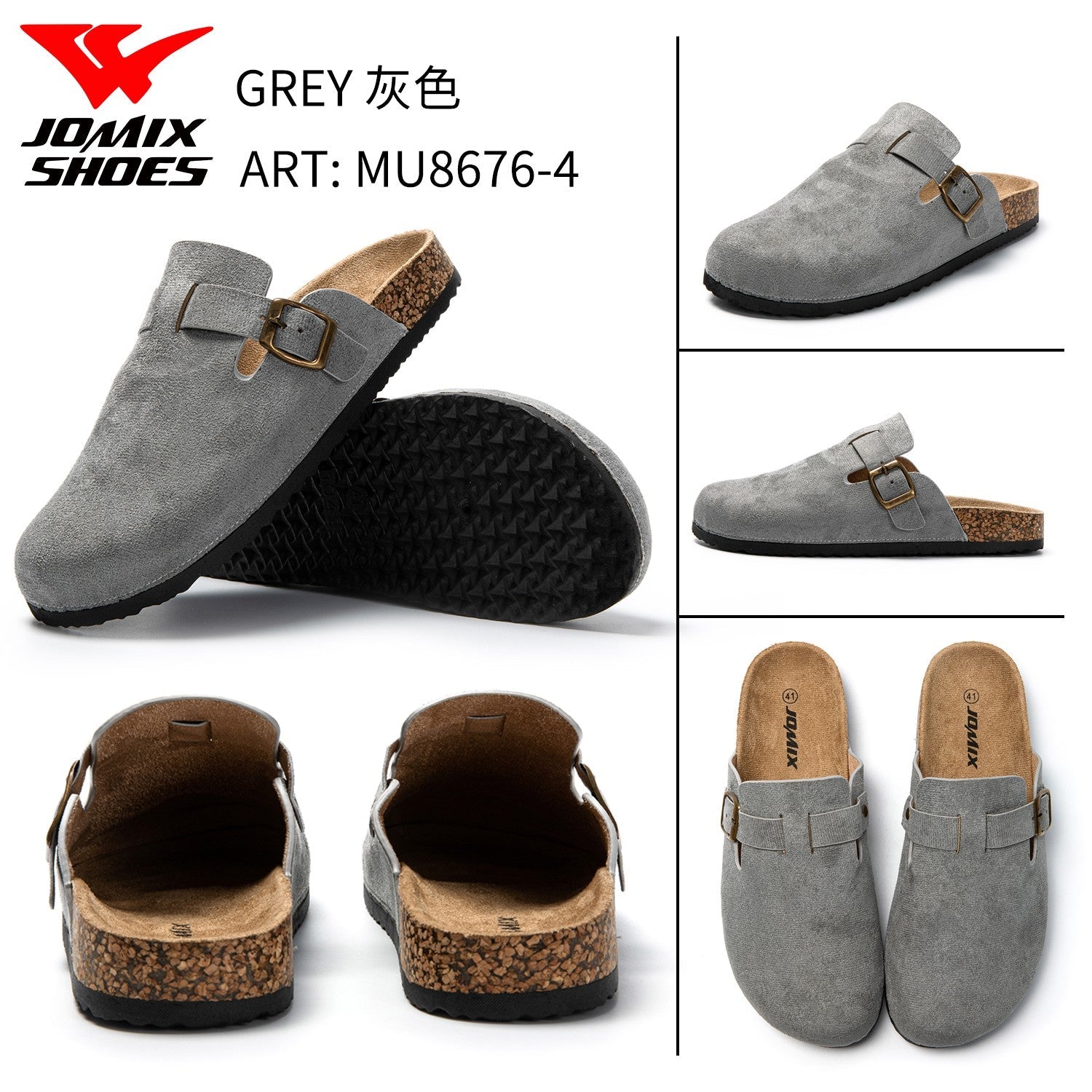 Pantofole da uomo Jomix Shoes MU8676 - 4 - Fornitura all'ingrosso di Pantofole Uomo da Jomix Shoes B2B