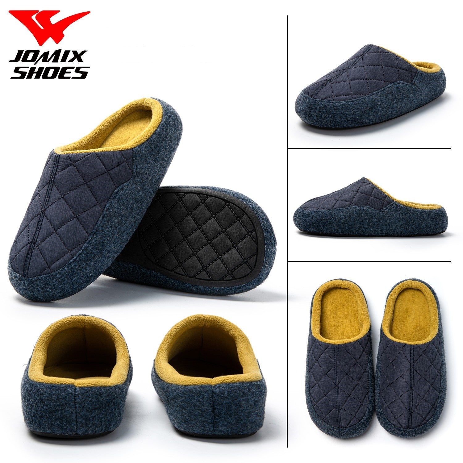 Pantofole da uomo Jomix Shoes MU8677 - 4 - Fornitura all&#39;ingrosso di Pantofole Uomo da Jomix Shoes B2B