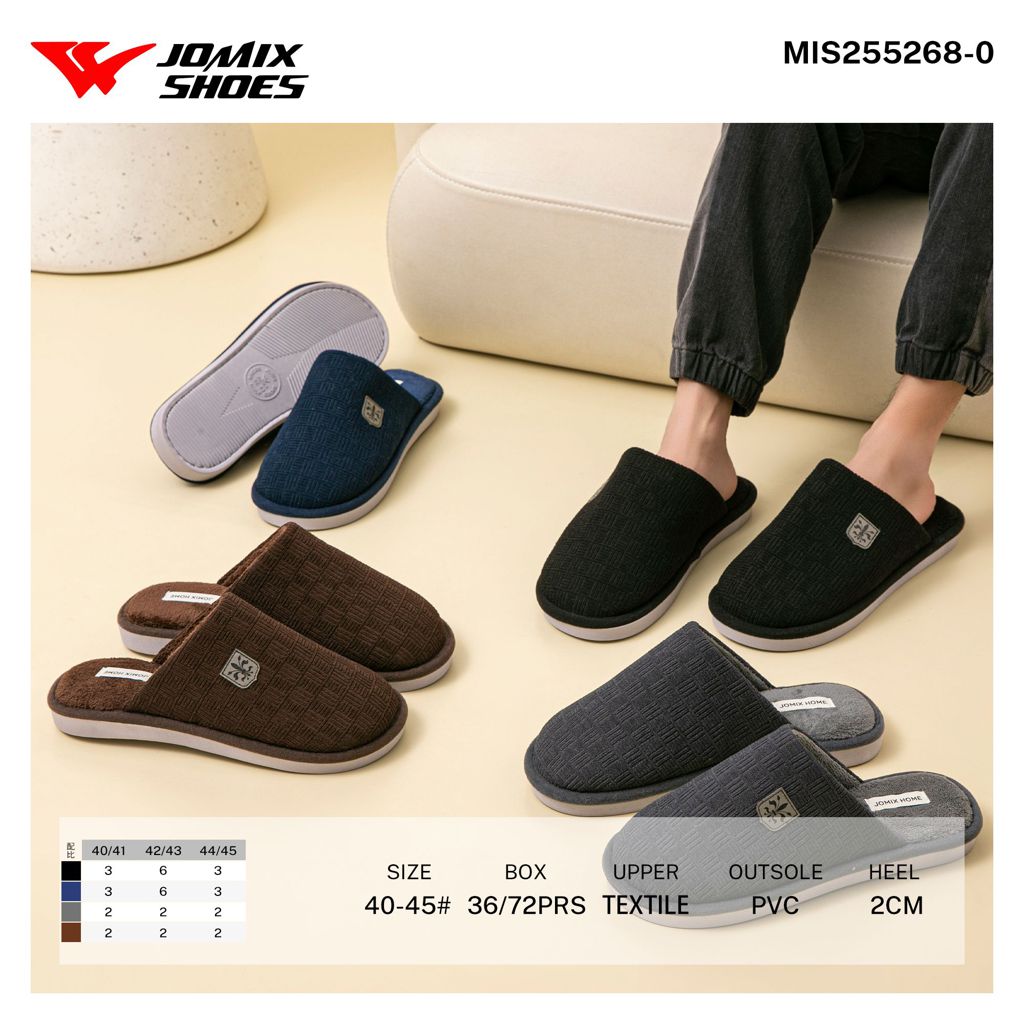 Pantofole da Uomo MIS255268 - 0 - Fornitura all'ingrosso di Pantofole Uomo da Jomix Shoes B2B