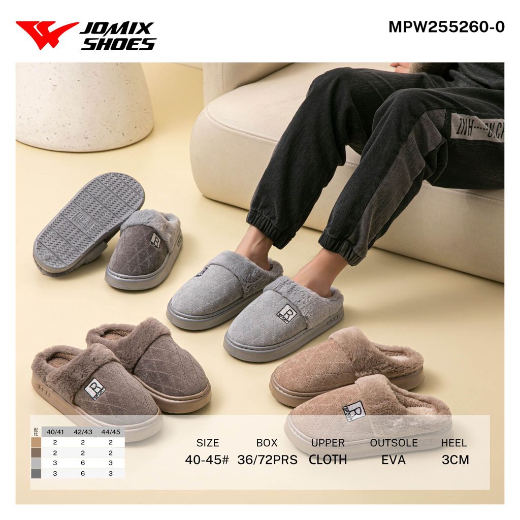 Pantofole da Uomo MPW255260 - 0 - Fornitura all'ingrosso di Pantofole Uomo da Jomix Shoes B2B
