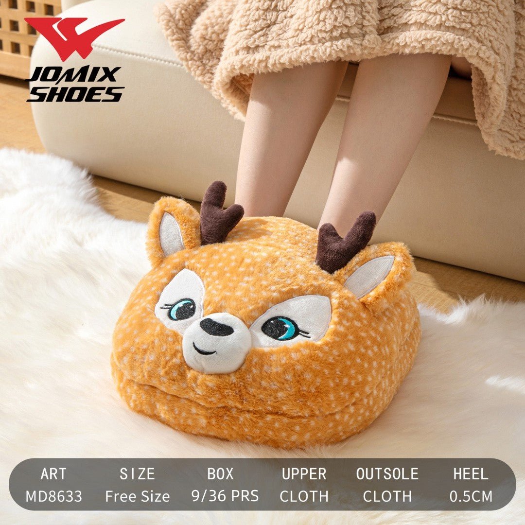 Pantofole peluche Jomix Shoes MD8633 - Fornitura all'ingrosso di Pantofole Peluche Donna da Jomix Shoes B2B