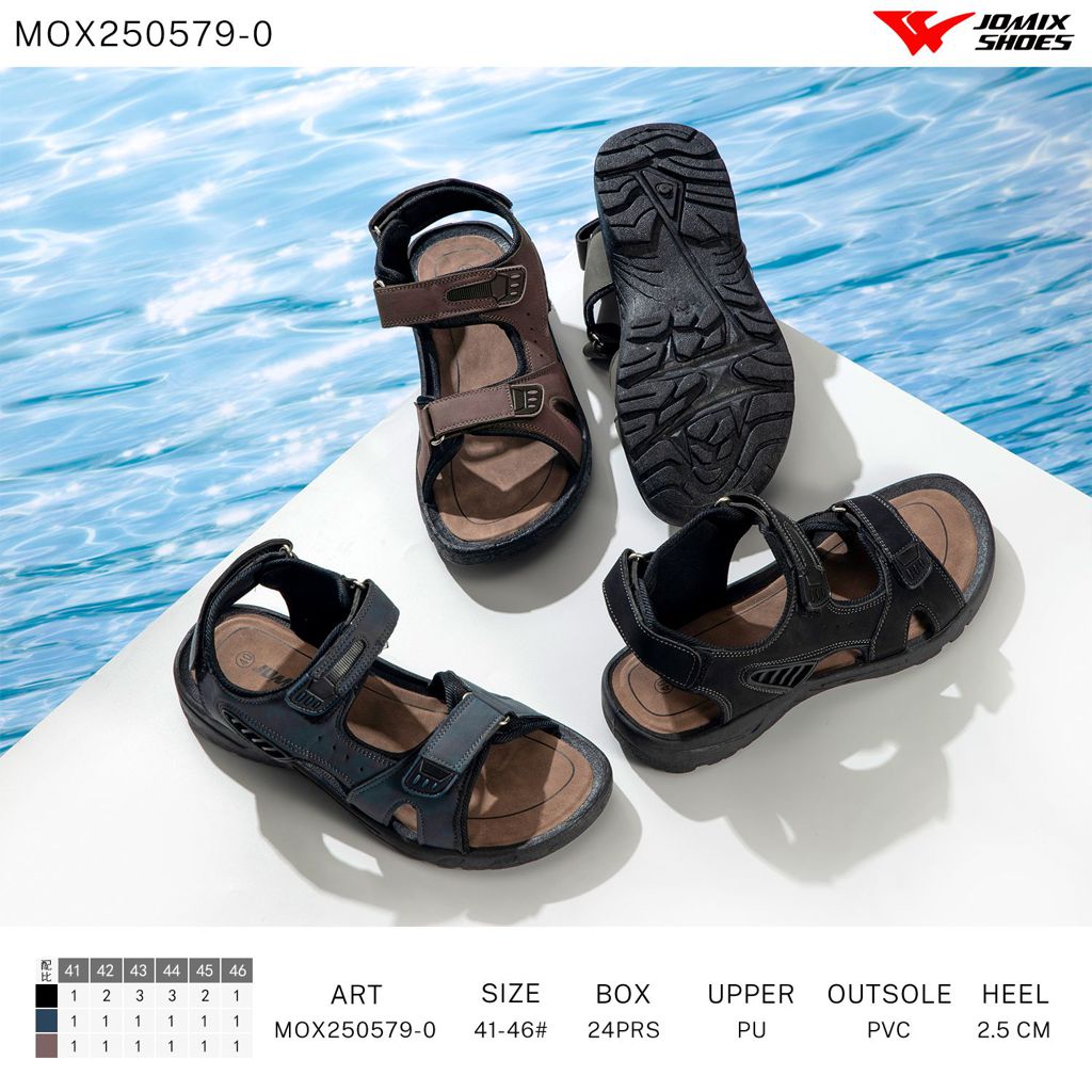 Sandali Aperti Misti MOX250579 - 0 - Fornitura all'ingrosso di Sandali Uomo da Jomix Shoes B2B