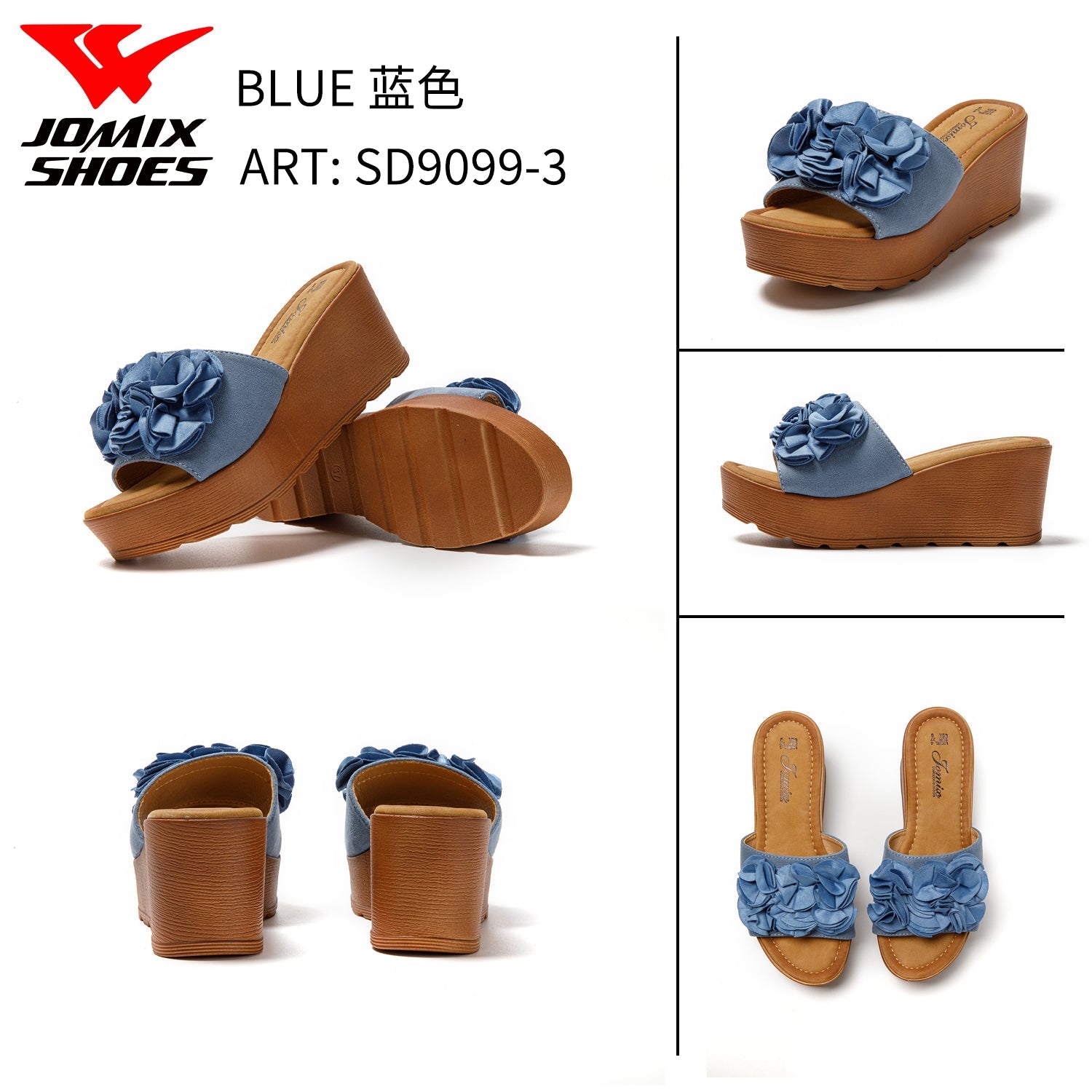 Sandali da donna Con Zeppa Jomix Shoes Sd9099 - 3 - Fornitura all'ingrosso di Sandali Donna da Jomix Shoes B2B