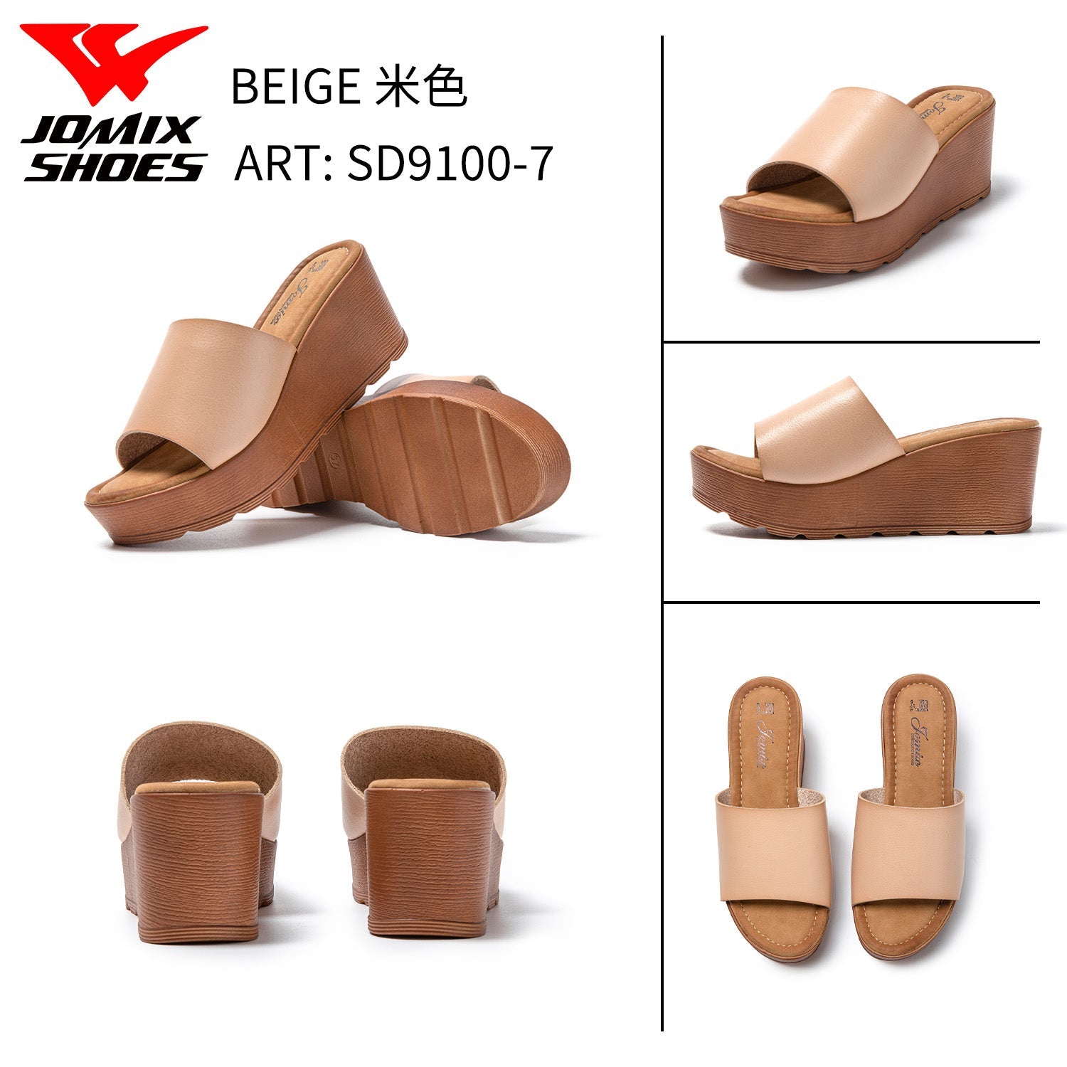 Sandali Da Donna Con Zeppa Jomix Shoes Sd9100 - 7 - Fornitura all'ingrosso di Sandali Donna da Jomix Shoes B2B