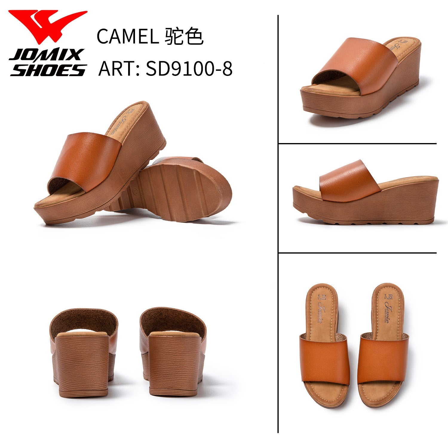 Sandali Da Donna Con Zeppa Jomix Shoes Sd9100 - 8 - Fornitura all'ingrosso di Sandali Donna da Jomix Shoes B2B