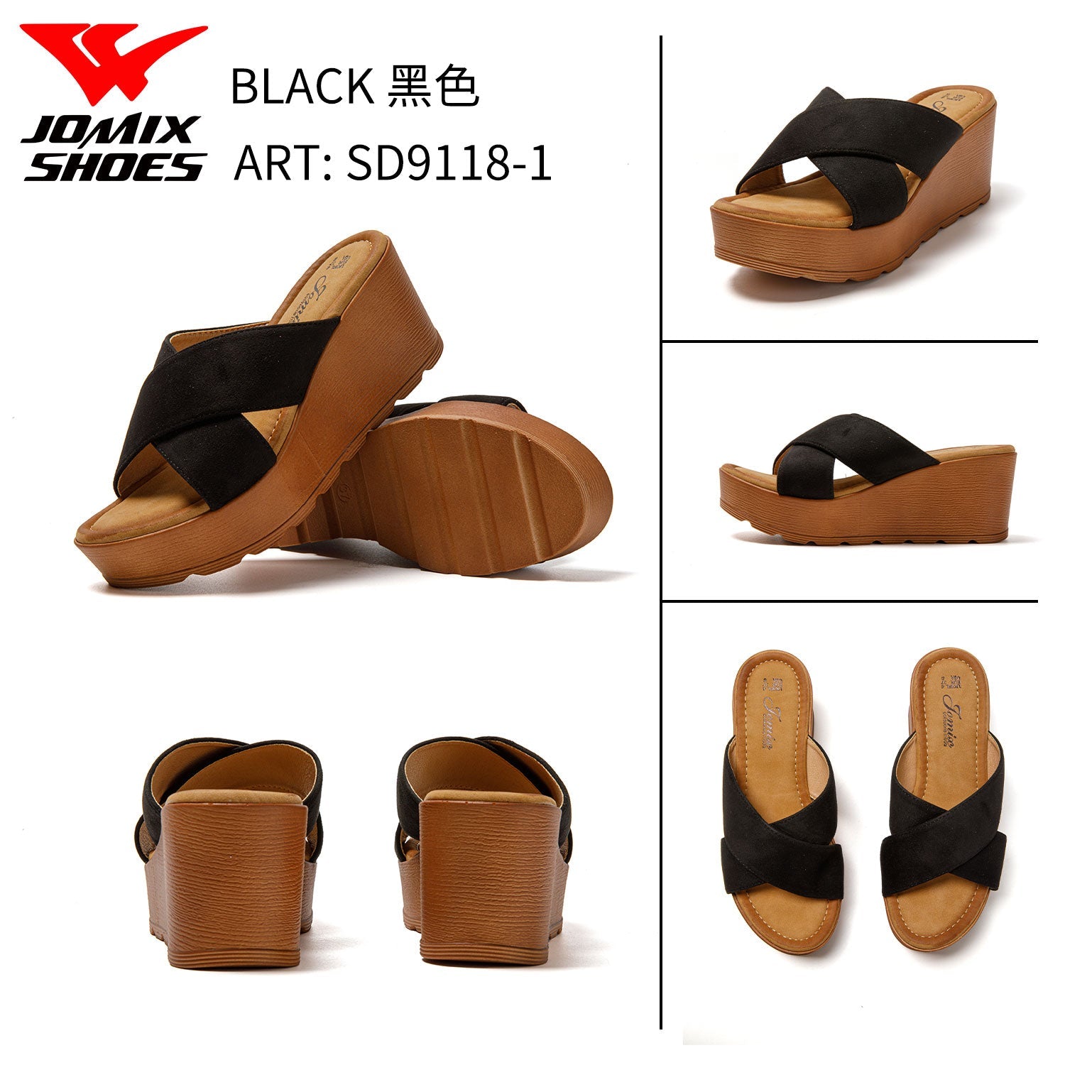 Sandali Da Donna Con Zeppa Jomix Shoes Sd9118 - 1 - Fornitura all'ingrosso di Sandali Donna da Jomix Shoes B2B