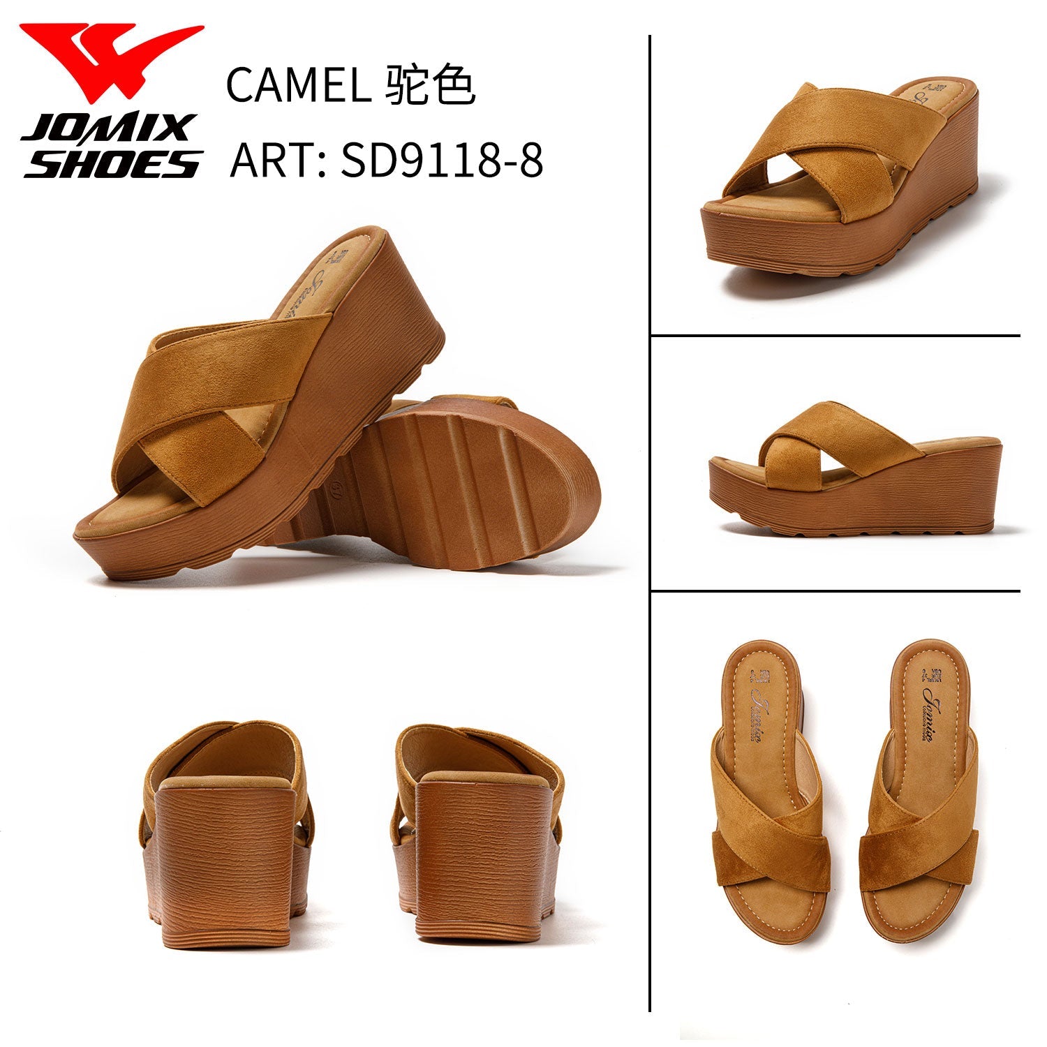 Sandali Da Donna Con Zeppa Jomix Shoes Sd9118 - 8 - Fornitura all'ingrosso di Sandali Donna da Jomix Shoes B2B