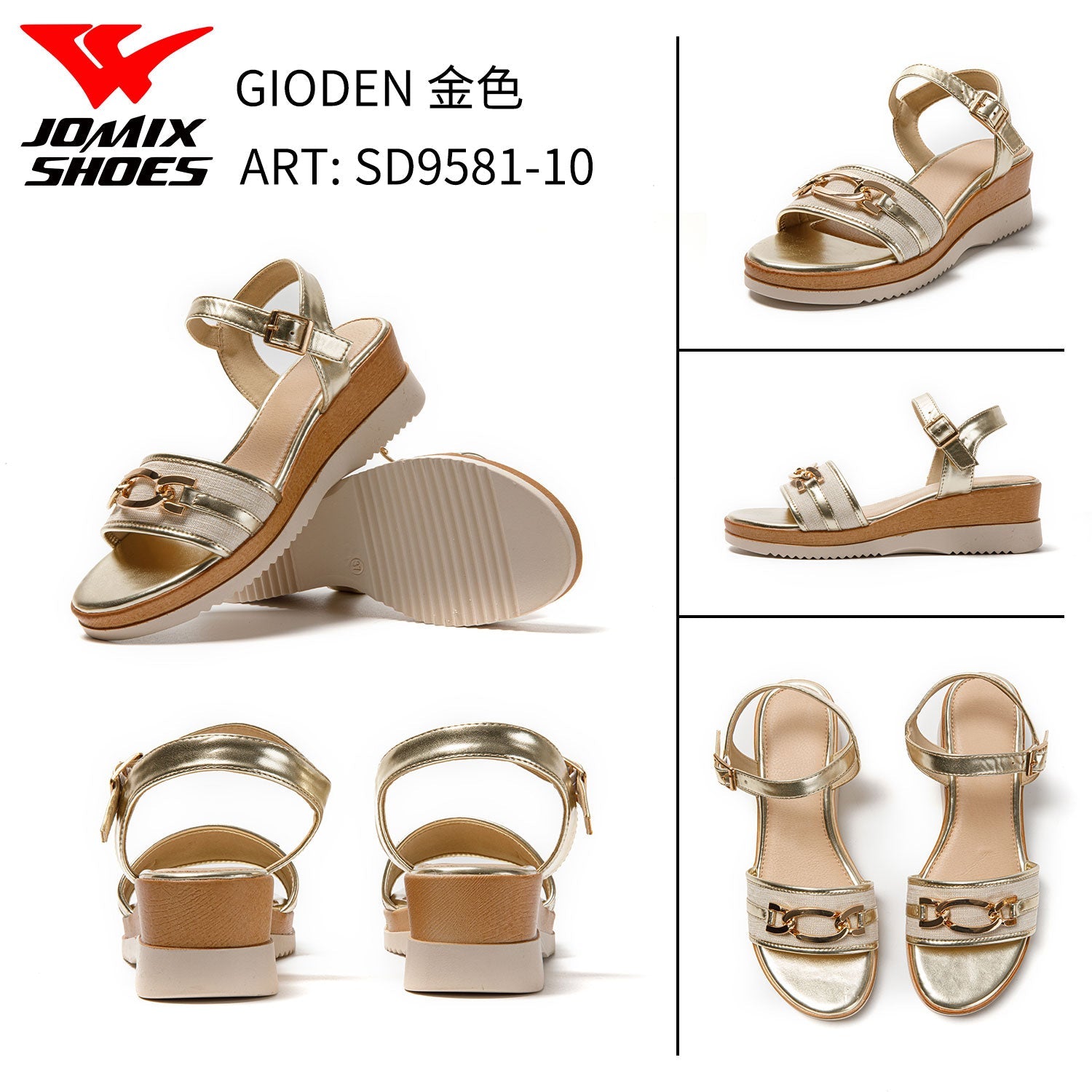 Sandali Da Donna Con Zeppa Jomix Shoes Sd9581 - 10 - Fornitura all'ingrosso di Sandali Donna da Jomix Shoes B2B