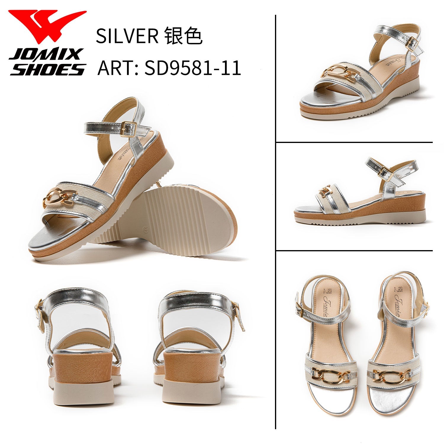 Sandali Da Donna Con Zeppa Jomix Shoes Sd9581 - 11 - Fornitura all'ingrosso di Sandali Donna da Jomix Shoes B2B