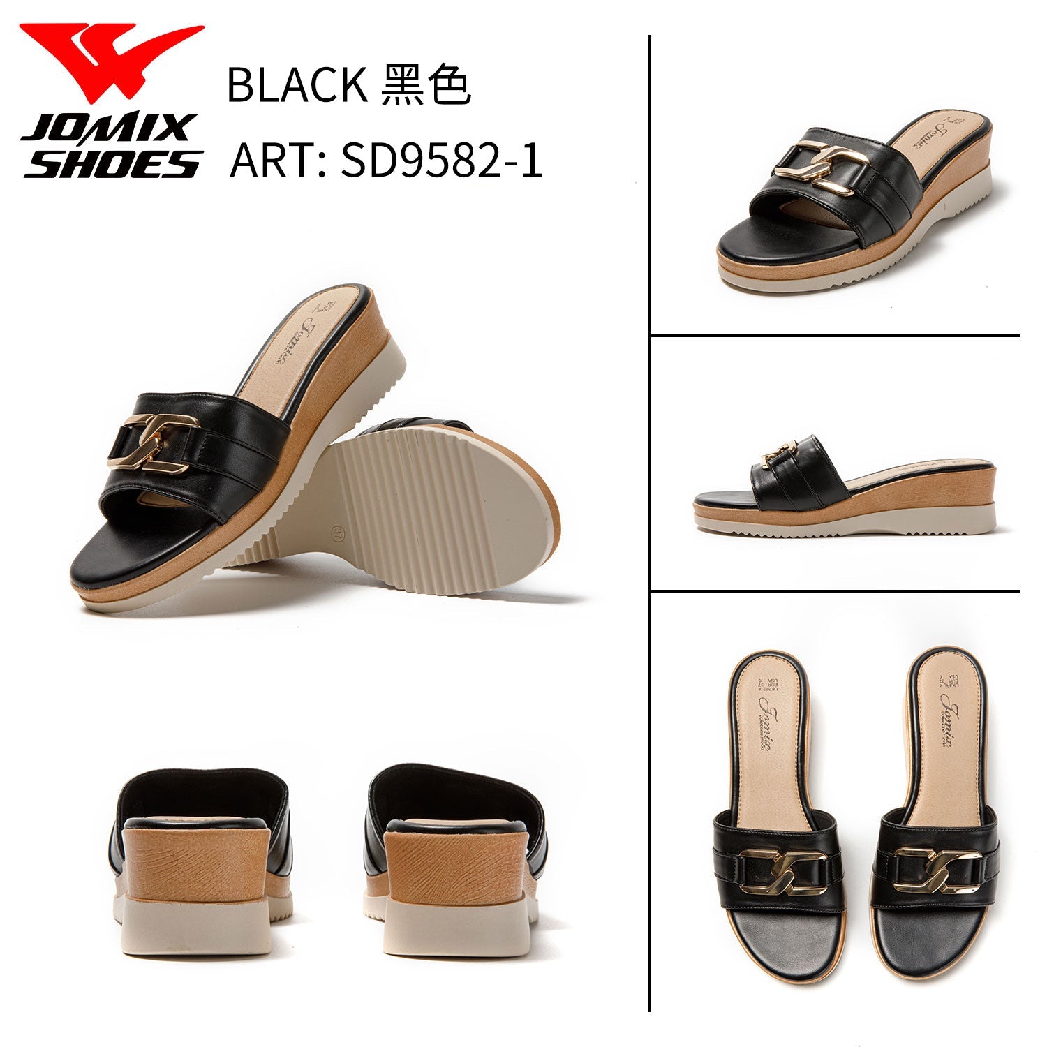 Sandali Da Donna Con Zeppa Jomix Shoes Sd9582 - 1 - Fornitura all'ingrosso di Sandali Donna da Jomix Shoes B2B