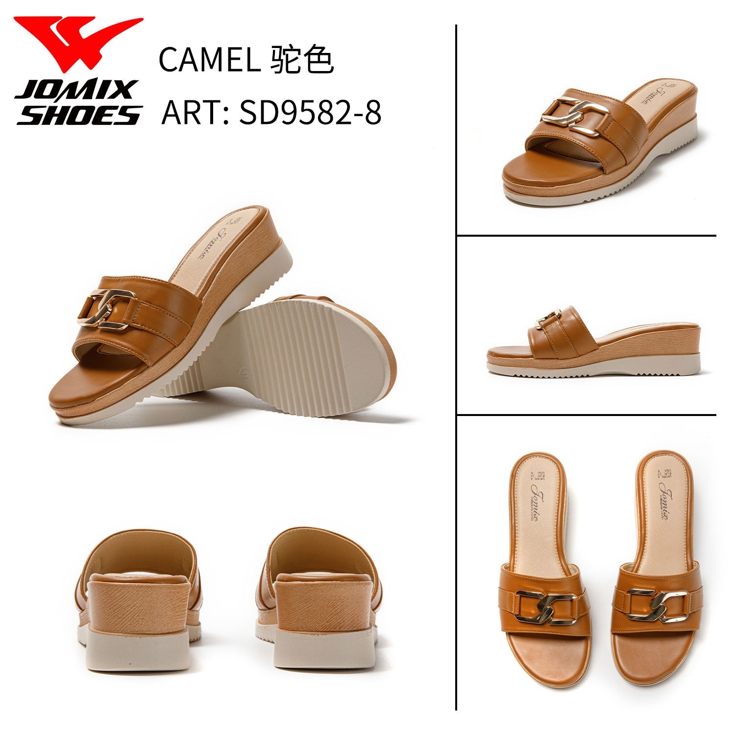 Sandali Da Donna Con Zeppa Jomix Shoes Sd9582 - 8 - Fornitura all'ingrosso di Sandali Donna da Jomix Shoes B2B