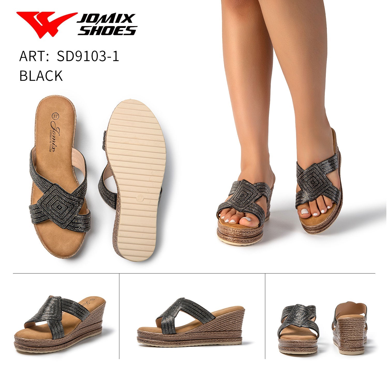 Sandali Da Donna Estive Jomix Shoes Sd9103 - 1 - Fornitura all'ingrosso di Sandali Donna da Jomix Shoes B2B