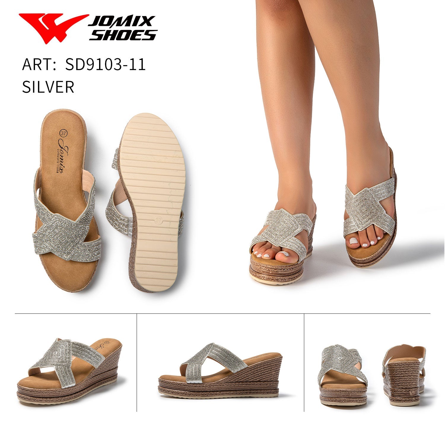 Sandali Da Donna Estive Jomix Shoes Sd9103 - 11 - Fornitura all'ingrosso di Sandali Donna da Jomix Shoes B2B