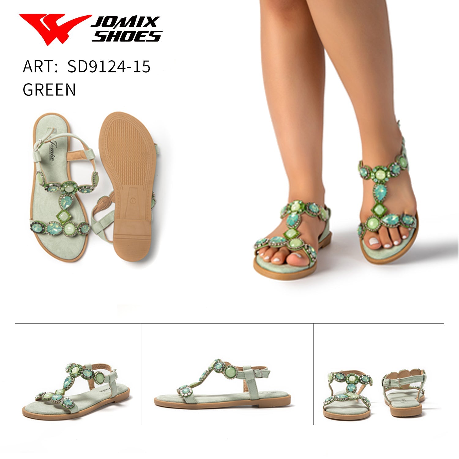 Sandali Da Donna Estive Jomix Shoes Sd9124 - 15 - Fornitura all'ingrosso di Sandali Donna da Jomix Shoes B2B