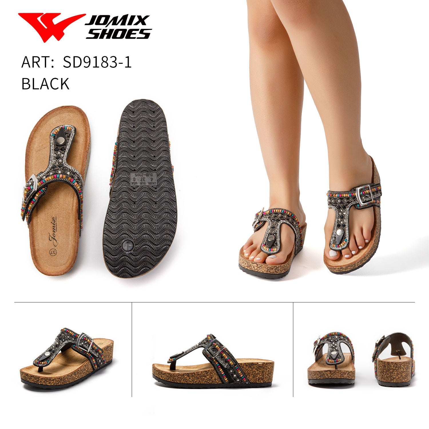 Sandali Da Donna Estive Jomix Shoes Sd9183 - 1 - Fornitura all'ingrosso di Sandali Donna da Jomix Shoes B2B